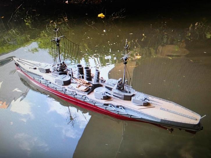 Modelbouwboot RC 1meter 10 cm lang, Hobby en Vrije tijd, Modelbouw | Boten en Schepen, Ophalen