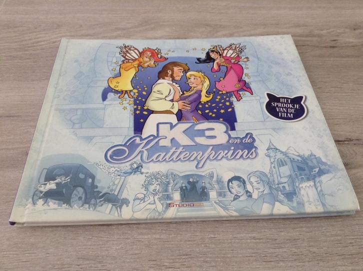 Studio 100 K3 groot voorleesboek: K3 en de katteprins (2007), Boeken, Kinderboeken | Kleuters, Zo goed als nieuw, Non-fictie, 4 jaar