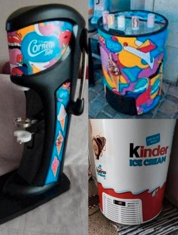 ✓Set van 2 CORNETTO-apparaten = 1 vriezer + 1 „Soft ijs”? beschikbaar voor biedingen