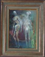 ROGER VAN BELLEGHEM / KOPPEL ALIENS / OLIEVERF / 73x58cm KAD, Enlèvement