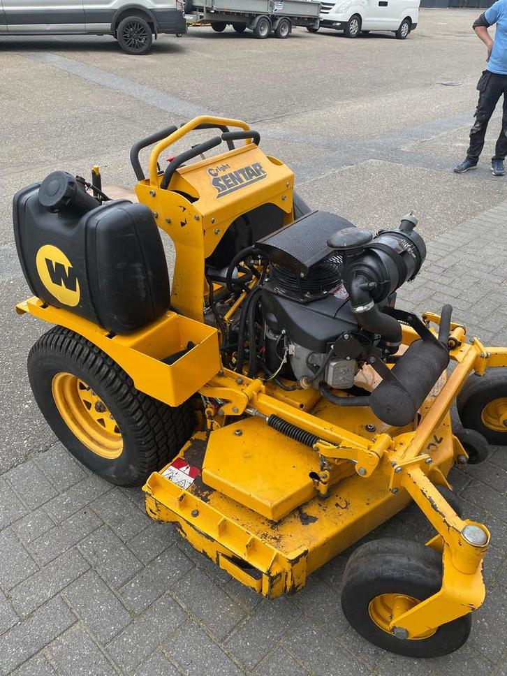 Wright Sentar professionele zitmaaier 132 cm, Jardin & Terrasse, Tondeuses autoportées, Comme neuf, Enlèvement