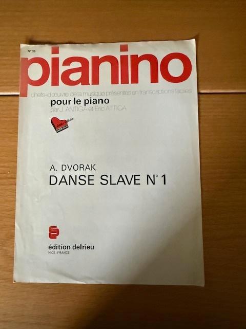 Dvorak, esclave de la danse n 1, Musique & Instruments, Partitions, Utilisé, Artiste ou Compositeur, Classique, Piano, Enlèvement ou Envoi