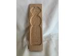 Traditionele Speculaasplank met Vrouwelijk Figuur