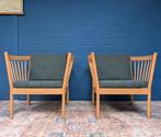 2x J146 Deens design fauteuils, FDB Mobler, Ophalen, Twee