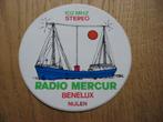 Radio Mercur Benelux Nijlen 10 cm Sticker, Ophalen of Verzenden, Nieuw, Overige typen
