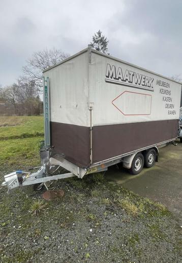 Anssems Gesloten Geremde Aanhangwagen beschikbaar voor biedingen