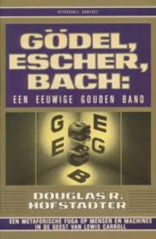 Godel, Escher, Bach|Douglas R Hofstadter 9025466532, Livres, Ésotérisme & Spiritualité, Comme neuf, Récit ou Roman, Autres sujets/thèmes