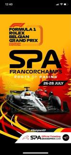 Verkoop een bronzen ticket voor F1 Spa Friday, Tickets en Kaartjes, Eén persoon