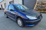 Peugeot 206 1.1i benzine 10/1999 221.500km ZO MEENEMEN, Auto's, Peugeot, Voorwielaandrijving, Stof, Zwart, Blauw