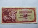 Joegoslavië 100 Dinara 1978, Timbres & Monnaies, Billets de banque | Europe | Billets non-euro, Envoi, Yougoslavie