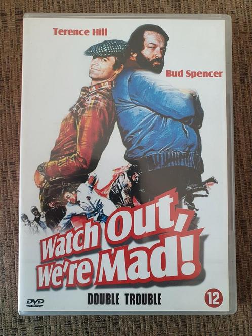 Watch Out, We're Mad ! (Terence Hill; Bud Spencer), Cd's en Dvd's, Dvd's | Actie, Zo goed als nieuw, Actiekomedie, Vanaf 12 jaar