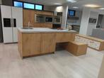 KEUKEN MET EILAND IN KASTEELEIK  MET BAUKNECHT ELECTRO, Huis en Inrichting, Ophalen, Overige kleuren, Nieuw, Enkelwandige keuken