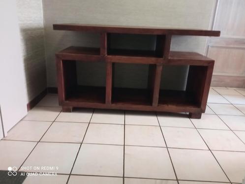 Open kast van mangohout, Huis en Inrichting, Kasten | Wandmeubels, Zo goed als nieuw, Minder dan 100 cm, Minder dan 150 cm, 25 tot 50 cm