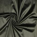 6161)150x100cm meubelstoffen velours fluweel donkergrijs, Hobby en Vrije tijd, Stoffen en Lappen, 120 cm of meer, Nieuw, Ophalen of Verzenden