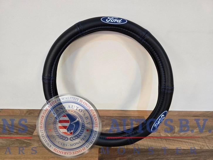 Ford stuurhoes zwart blauw – logo design 38 cm, Auto-onderdelen, Besturing, Nieuw, Ophalen of Verzenden