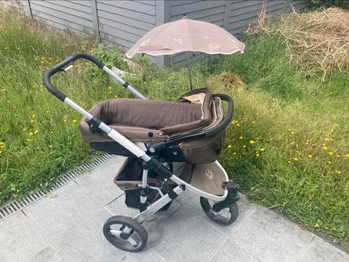 3-in-1 Noukies kinderwagen, reiswieg, buggy bruin/beige, Kinderen en Baby's, Kinderwagens en Combinaties, Zo goed als nieuw, Kinderwagen