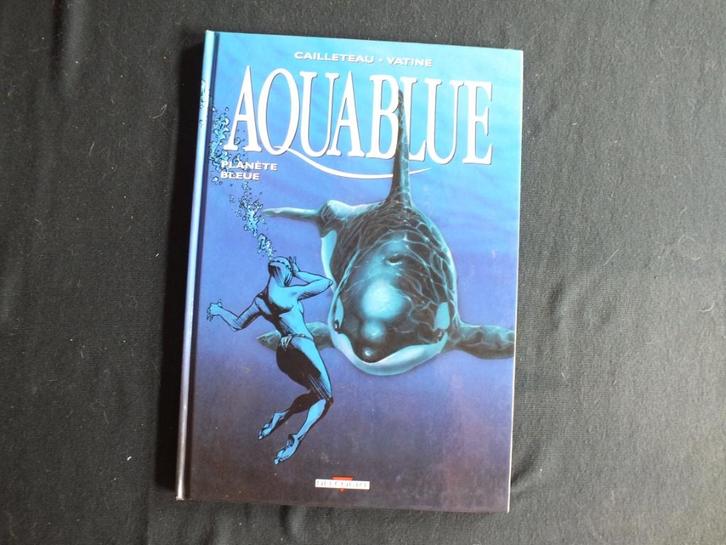 AQUABLUE (1 ALBUM) EDITIES DELCOURT, Boeken, Stripverhalen, Gelezen, Complete serie of reeks, Ophalen of Verzenden