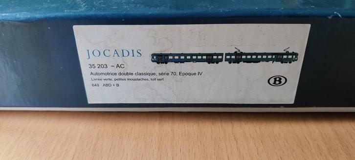 Jocadis AM70 "649" AC digitaal, Hobby en Vrije tijd, Modeltreinen | H0, Zo goed als nieuw, Treinset, Wisselstroom, Overige merken