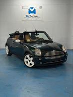 Mini Cooper C cabriolet benzine 1.6 keuring, Auto's, Mini, Beige, 4 cilinders, Cabriolet, Leder