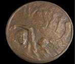 bronzen medaille XXe Traversee internationale de Namur 1949., Timbres & Monnaies, Pièces & Médailles, Bronze, Enlèvement ou Envoi