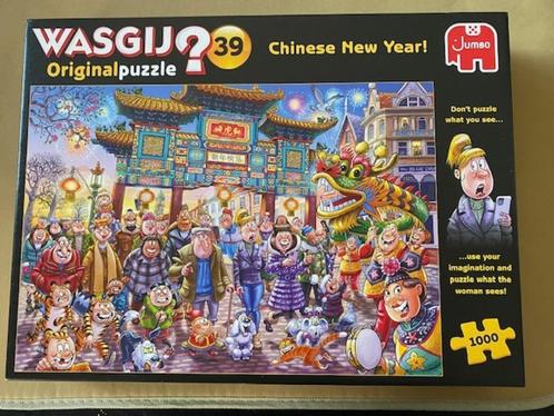 Puzzel Wasgij nr 39 : Chinees Nieuwjaar ( 1000 stukjes ), Hobby en Vrije tijd, Denksport en Puzzels, Ophalen of Verzenden