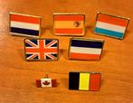 Pins/ speldjes vlag van verschillende landen., Verzamelen, Ophalen of Verzenden