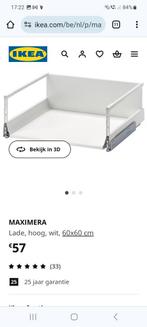 Ikea Maximera binnenlades 5 stuks, Huis en Inrichting, Keuken | Keukenelementen, Zo goed als nieuw, Crème, 50 tot 75 cm, 50 tot 100 cm