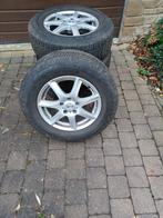 4 pneus hiver + jantes à vendre, Auto-onderdelen, Banden en Velgen, Ophalen, 16 inch, Winterbanden, Band(en)