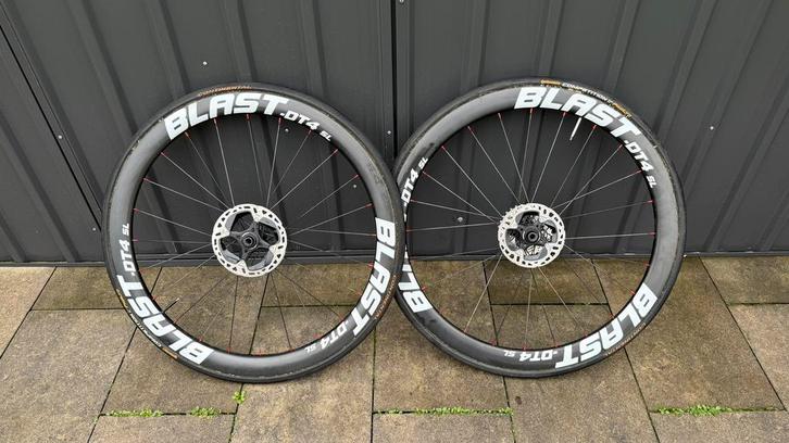 Carbon wielset wielrennen, Fietsen en Brommers, Fietsonderdelen, Zo goed als nieuw, Racefiets, Ophalen of Verzenden