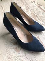 Donkerblauwe pumps, Pumps, Blauw, Zo goed als nieuw, Ophalen