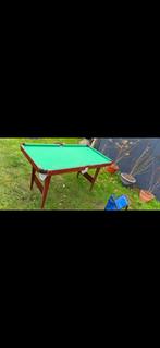 Pooltafel biljarttafel kinderen, Ophalen, Zo goed als nieuw, Biljarttafel