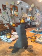 Moderne kerstboom, metaal en glas. Uniek exemplaar., Antiek en Kunst, Ophalen, Glas