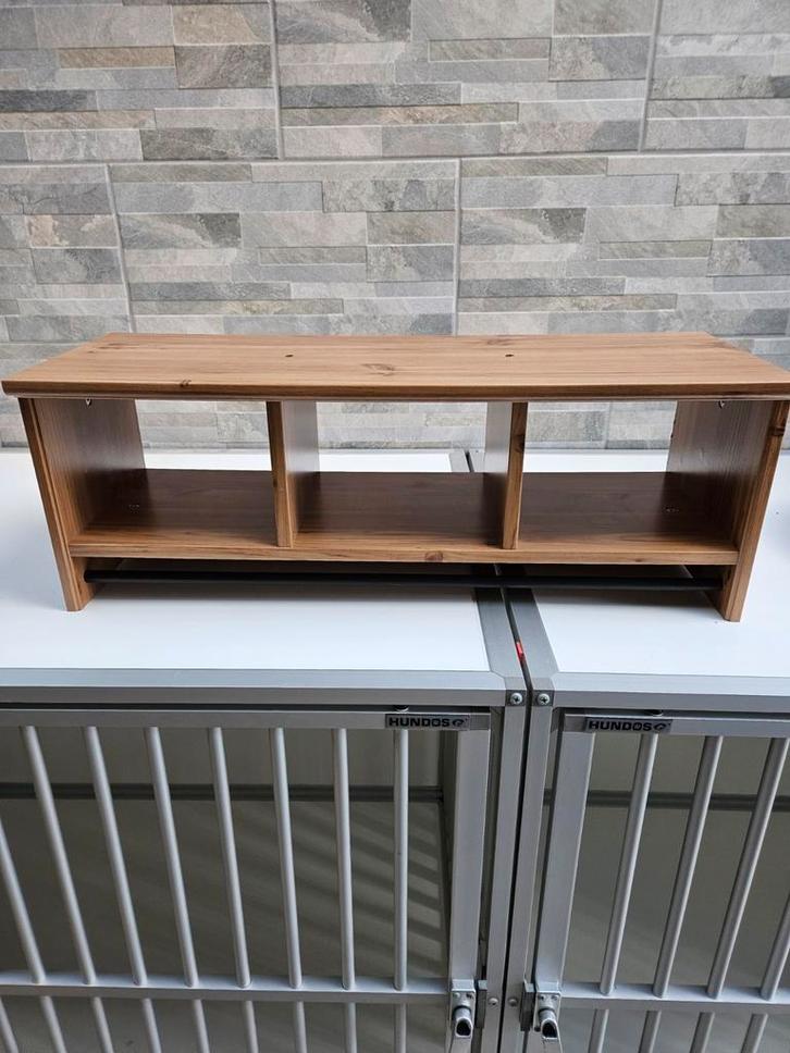 Stevige houten kapstok met baar voor kledingkapstokken alsoo, Huis en Inrichting, Woonaccessoires | Kapstokken, Zo goed als nieuw