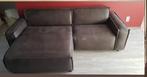 Donkerbruine 2 zit zetel, Huis en Inrichting, Zetels | Zetels, Ophalen, Overige materialen, Tweepersoons, Zo goed als nieuw