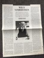 Vandersteen ARTIKEL 3/8/1994 Groene Amsterdammer, Une BD, Enlèvement ou Envoi, Willy vandersteen