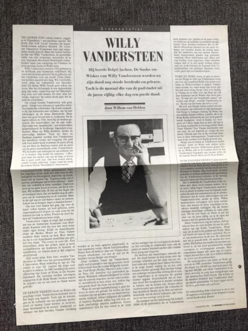 Vandersteen ARTIKEL 3/8/1994 Groene Amsterdammer, Boeken, Stripverhalen, Eén stripboek, Ophalen of Verzenden