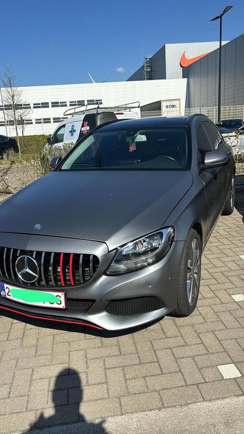 Mercedes c-180 Break 1.6 diesel, Auto's, Mercedes-Benz, Particulier, ABS, Diesel, Euro 6, Break, 5 deurs, Handgeschakeld, Zilver of Grijs