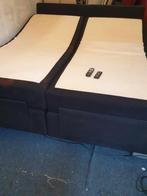 bezorging is mogelijk 180x200 elektrisch boxspring bed, Deux personnes, Noir, 180 cm, Utilisé