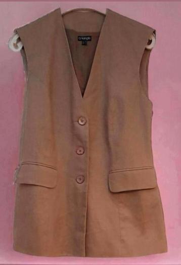 ✨️SALE‼️ TRIANGLE Gilet Maat S gevoerd Linnen✨️✨️ beschikbaar voor biedingen
