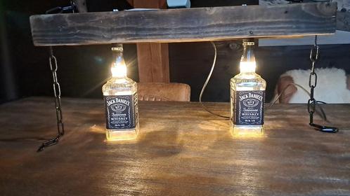 NIEUW Mancave hanglamp Jack Daniels, Huis en Inrichting, Lampen | Hanglampen, Nieuw, Hout, Ophalen