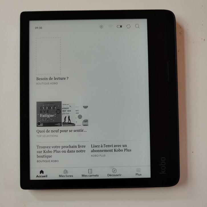 Liseuse Kobo Sage + étui de protection, Boeken, E-books, Overige onderwerpen