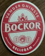 Tapis à bière BOCKOR/VANDER GHINSTE/Bellegem, Enlèvement ou Envoi, Comme neuf, Sous-bock, Autres marques