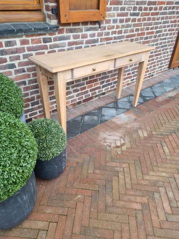 Eiken sidetable/wandconsole 053/25.2 beschikbaar voor biedingen