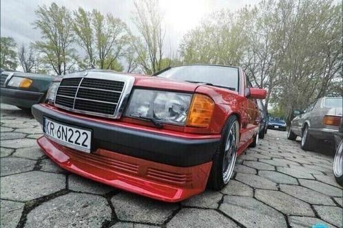 MERCEDES 190 W201 AMG ADDITION DE PARE-CHOCS AVANT SPOILER, Auto-onderdelen, Carrosserie, Bumper, Mercedes-Benz, Voor, Nieuw, Verzenden