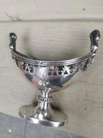 zilveren schaaltje met monogram, Ophalen of Verzenden, Zilver