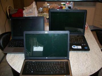 meerdere  laptops voor onderdelen of hobby beschikbaar voor biedingen