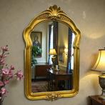 miroir baroque doré vintage XL, Enlèvement ou Envoi