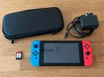 Nintendo Switch 1+1 spel (FIFA 19) + hoesje, Games en Spelcomputers, Ophalen of Verzenden, Gebruikt, Switch Original, Met games