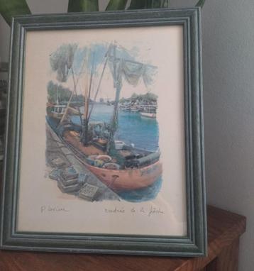 Lithografie gesigneerd Paul Levine beschikbaar voor biedingen