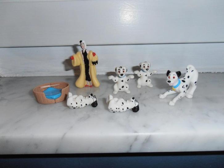 Figurines "Les 101 Dalmatiens" – NESTLE (1997), Collections, Œufs à surprise, Utilisé, Figurines, Enlèvement ou Envoi